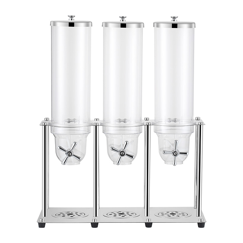 Cereal Dispenser  Double Single Mounted Multifunctional Cereal Dry Food Bulk Food Dispenser Kitchen Oat Storage Jar