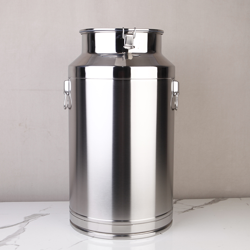 High Quality Large Stainless Steel Container Stainless Steel Stock Seal Pot with Lock Sealed Barrel Sealed Drum