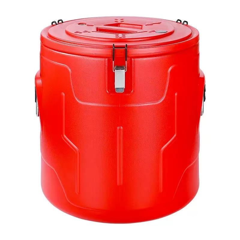 Factory Wholesale Stainless Steel Commercial Heat Insulation Barrel 20/30/40/50/60L Beverage Soup Barrel for Hotels Restaurants