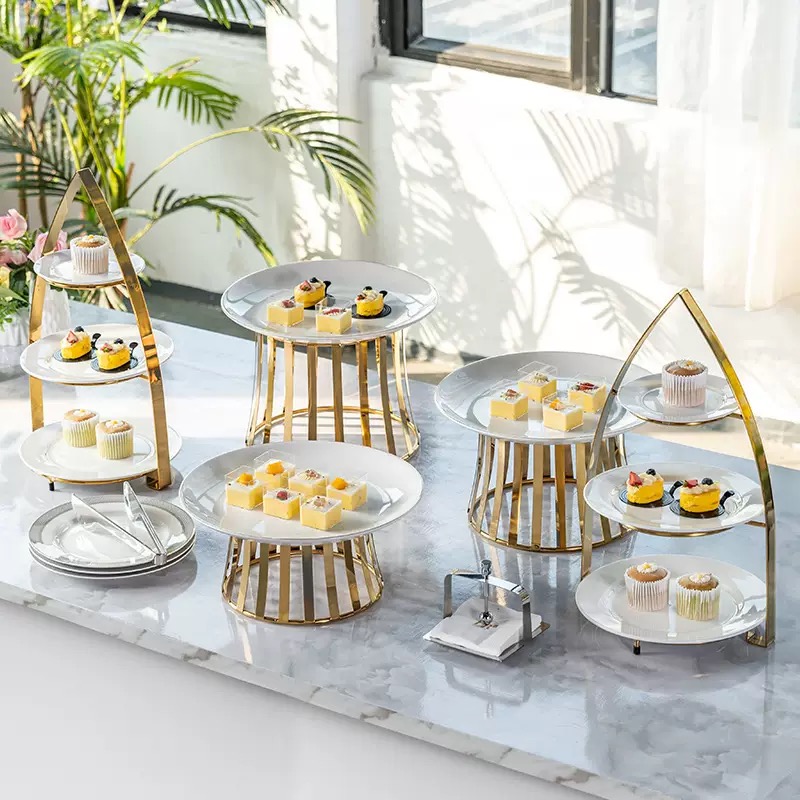 Elegant Tea Party Dessert Display Cupcake Display Stand for Dessert Table